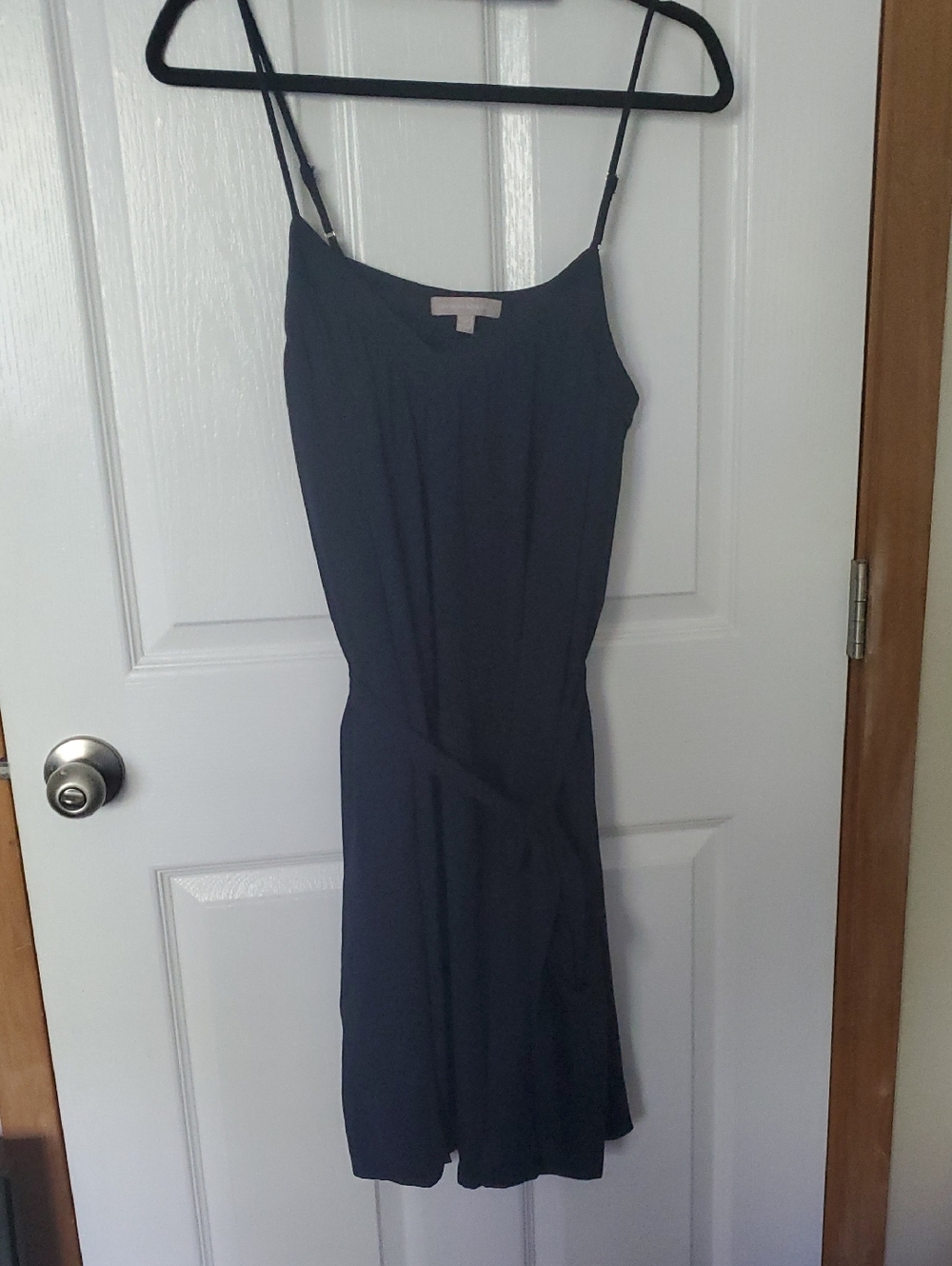 Banana Republic Navy Spaghetti-Strap Mini Dress
